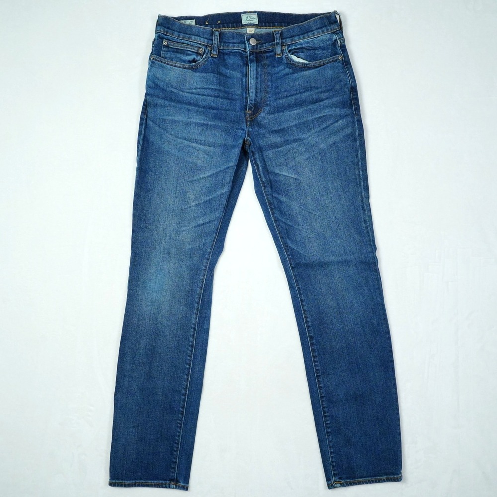 J.Crew 770 Straight Fit Jeans 31x32 Medium Wash Japanese Kurabo Denim Blue